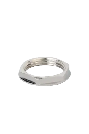 Prezzo Di Fabbrica Ghiera metallica DKC Europe filettatura G3/4 pollici ottone nichelato - 6006-34
