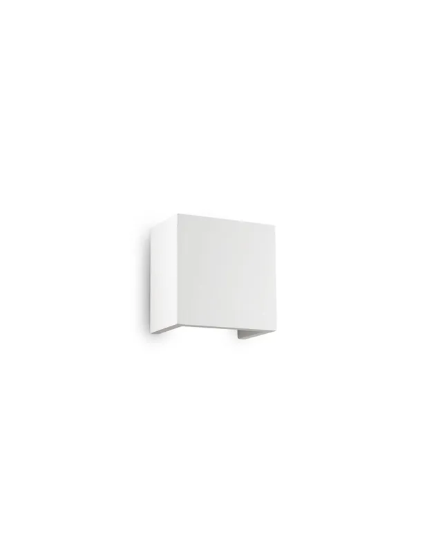 Professionale Ideal Lux Flash Gesso AP1 Small lampada da parete in gesso G9