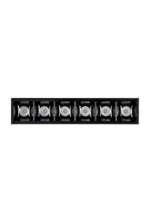 Spot led da binario Marino Cristal Klik Klak Mini 6W 3000K bianco - 41718 Promo Stagionale