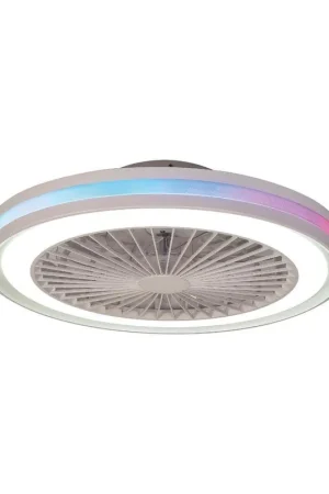 Plafoniera led RGB con ventola Mantra Gamer 20+40W 2700-5000K bianco - 8291 Professionale