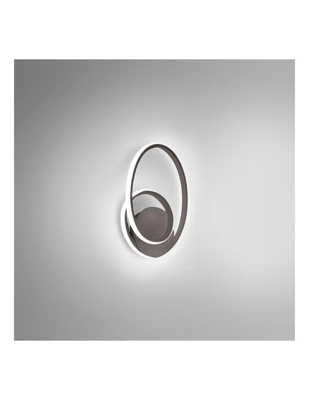 Gea Luce Diva a applique da parete titanio A Buon Prezzo