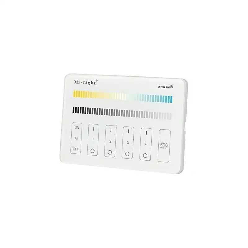 Non Perdere controller dimmer wifi 2.4ghz da scatola 503 per lampade led mi light cct gradi kelvin variabile 4 zone 2363
