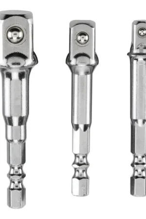 Adattatori per chiavi a bussola Einhell gambo 1/4 pollici E 6.3 3 pz - 49134100 Ultime Pezzi