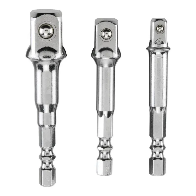 Adattatori per chiavi a bussola Einhell gambo 1/4 pollici E 6.3 3 pz - 49134100 Ultime Pezzi