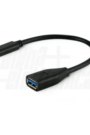 Subito Disponibile Adattatore USB Alpha Elettronica da USB-C maschio a USB-A femmina da 0.2m nero - 95-672/0.2NB