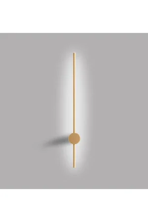 Acquista Ora Gea Luce Enila A lampada da parete oro spazzolato