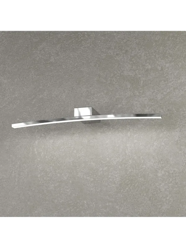 Applique da parete a led moderno curvo cromo per bagno 6w tpl 0145 Direttamente Dal Produttore
