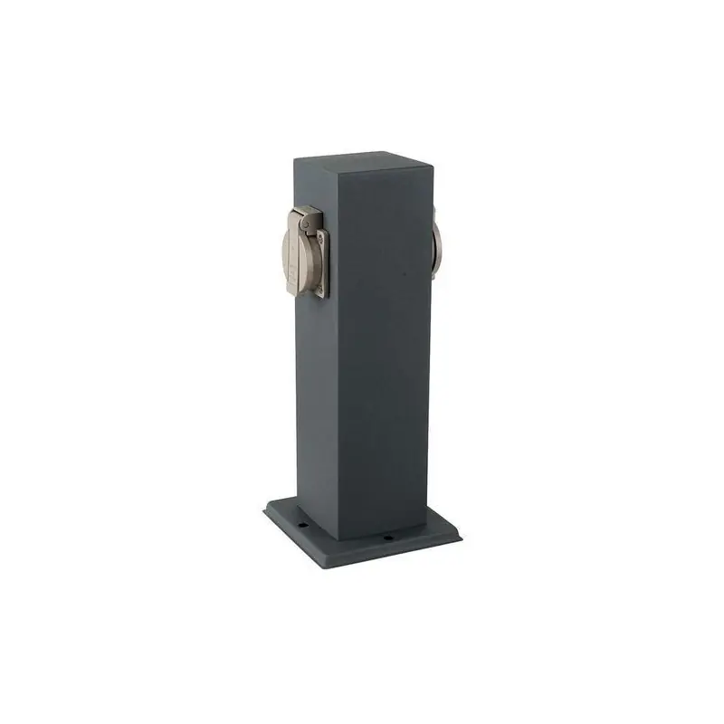 Consegna Rapida v tac vt 1155 2 multipresa doppia con 2 prese schuko da giardino con fissaggio a terra ip44 sku 8820