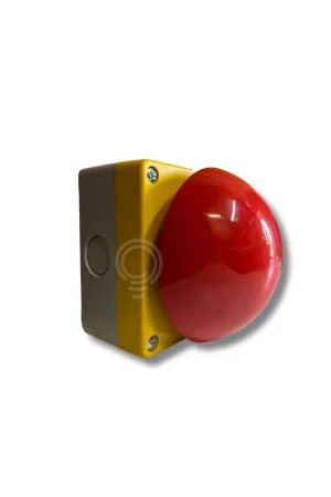 Occasione Pulsante di emergenza con fungo rosso di diametro 94mm 1na 1nc ip65