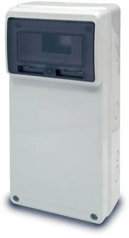 Quadro vuoto cieco Rosi Materiale Elettrico 8 moduli IP65 grigio - 18.3005 Offerta