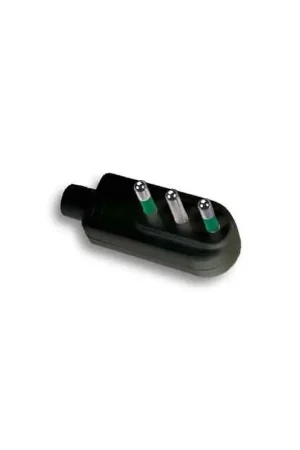 Economico faeg 20616 spina piatta 2p+t 16a nera fg20616
