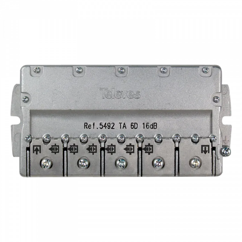 Derivatore 6 vie 16 dB 5492 Televes Ultima Occasione