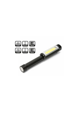 Torcia da lavoro con calamita luce led 3 AA doppia funzione luce Di Tendenza