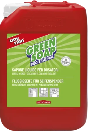 Prezzo Di Fabbrica Sapone liquido per dosatori Green Soap 5lt delicato e protettivo per la pelle