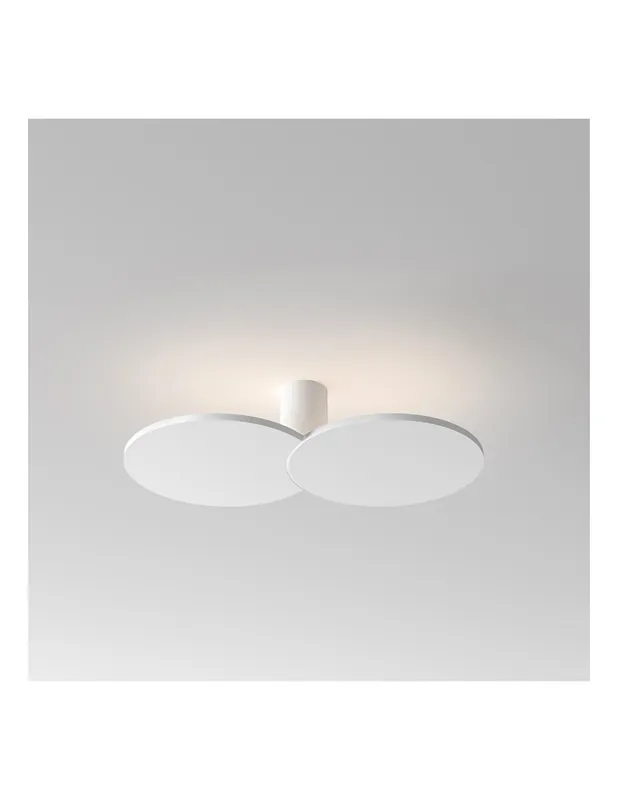 Saldi Rotaliana Collide H1 applique design led bianca