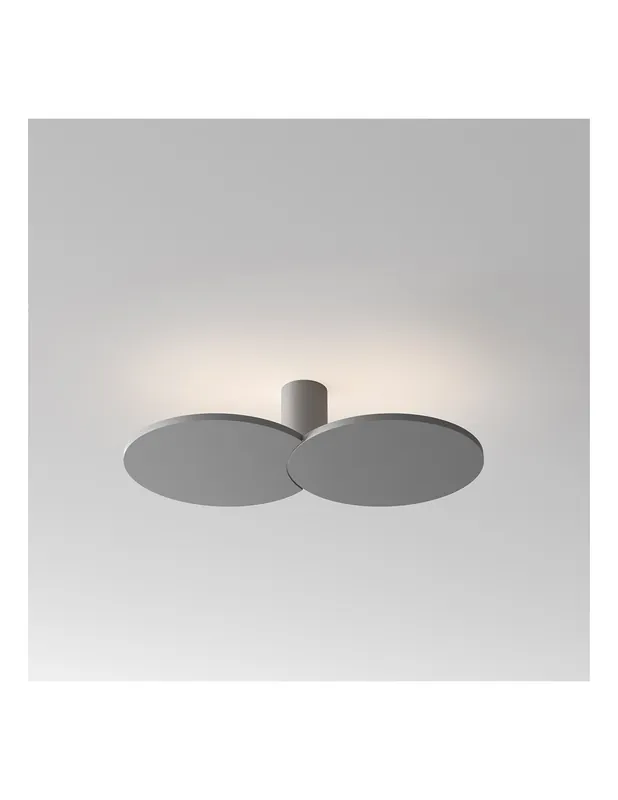 Rotaliana Collide H1 applique plafoniera led in alluminio satinato Acquista Ora