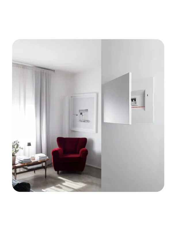 Frontale centralino essenza 12 mod bianco Promozione Esclusiva