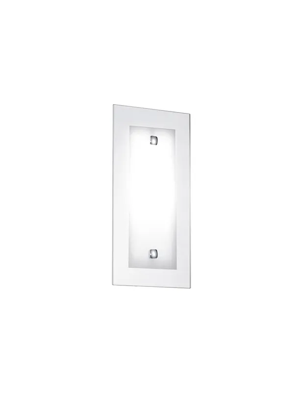 Saldi Rossini Wess WES004B lampada parete/plafone e27 bianca