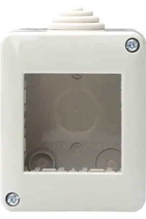 Custodia Ettroit 2 posti IP40 - EV2502 Nuovo Arrivo