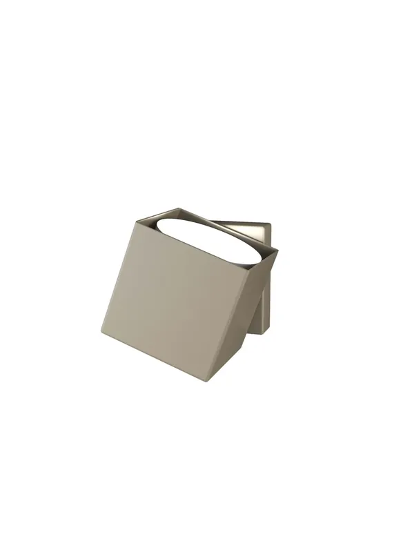 Prezzo Scontato Applique da parete moderno tortora orientabile per corridoio 1 luce tpl 0121