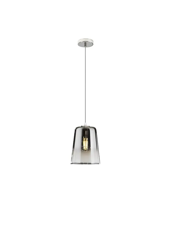 Quantità Limitata Lampadario sospensione moderno cucina penisola 1 luce vetro cromo tpl 0108