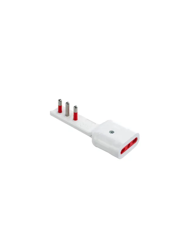 Spina elettrica con presa da 10/16A+T bipasso ultrapiatta Bianco Ordina Subito