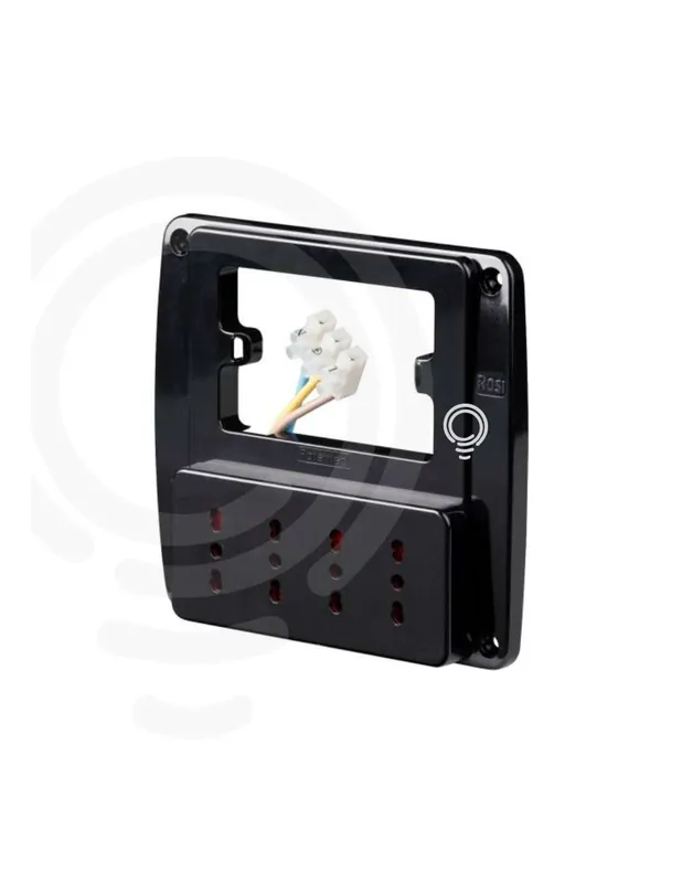 Bestseller Multipresa nera con 4 prese bivalenti 10/16A