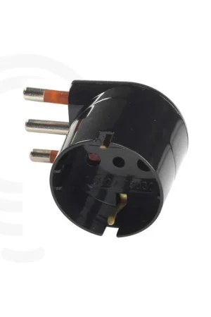 Adattatore nero domestico schuko 16A 250V Acquista Ora
