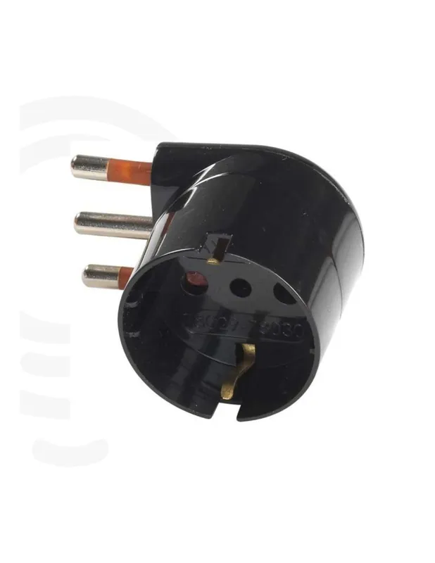 Adattatore nero domestico schuko 16A 250V Acquista Ora
