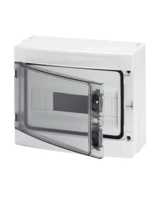 Centralino da parete 12 moduli IP40 ROSI RS14102 trasparente fumé Non Perdere