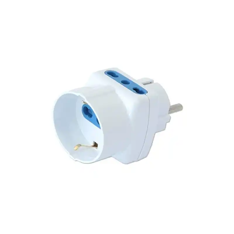faeg 20513 adattatore triplo 2p+t 16a 1 presa schuko p30 2 prese bipasso p17 fg 20513 Spedizione Espresso