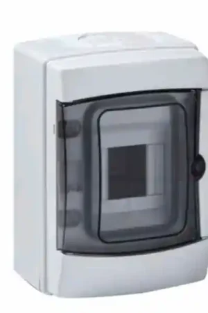 A Buon Prezzo Centralino da parete 4 moduli plastica ROSI RS3904-T IP65 trasparente