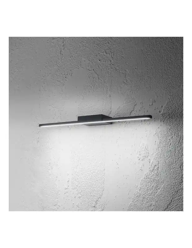 Gea Luce Gap491c lampada da parete nero Occasione Imperdibile
