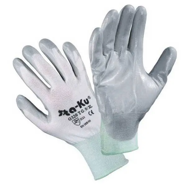Occasione Guanti da lavoro TA-KU G320 impermeabili rivestimento palmo in lattice 8/M