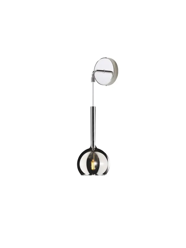 Applique da parete moderno per soggiorno e camera design cromo tpl 0076 Offerta Speciale