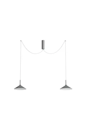 Direttamente Dal Produttore Rotaliana Dry H2 lampadario sospeso cucina led in alluminio satinato