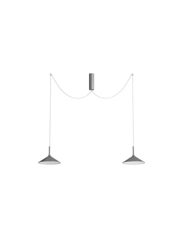 Direttamente Dal Produttore Rotaliana Dry H2 lampadario sospeso cucina led in alluminio satinato