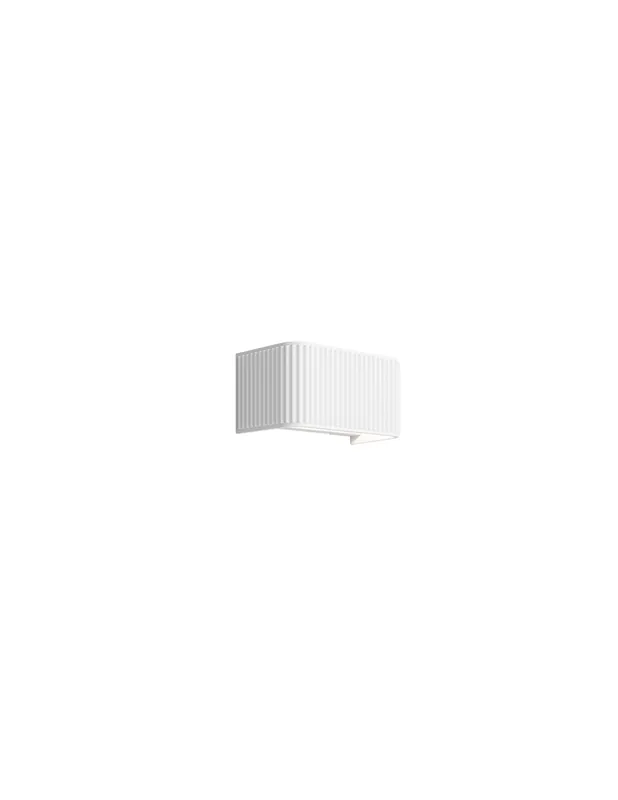Esclusivo Rotaliana Dresscode W1 lampada parete led bianca opaca