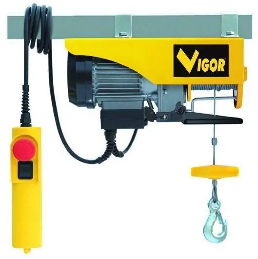 Paranco elevatore montacarichi elettrico VIGOR-125 max. kg 250 Ultimissimo Modello