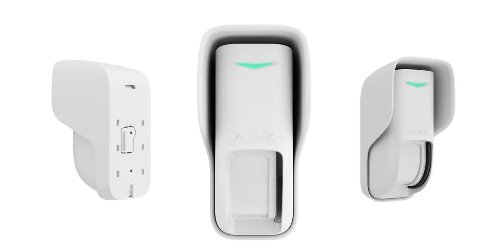 Rilevatore di movimento a tenda wireless a doppia tecnologia da esterno e interno Ajax - 101441 Spedito Oggi