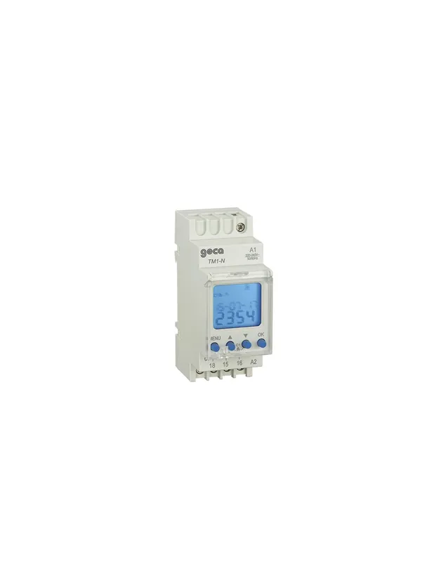 Must-Have Interruttore elettrico timer orologio digitale 12-240vac/dc 16a geca