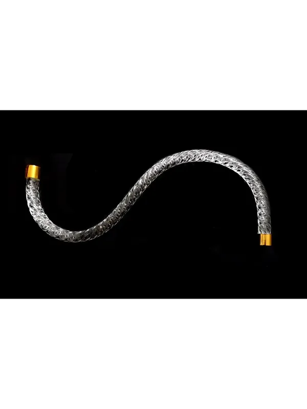 Super Prezzo Braccio per Lampadario in Cristallo Torciglione 38cm Oro