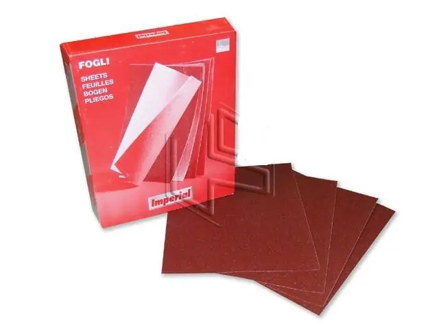 Di Tendenza FOGLIO CARTA ABRASIVA AL CORINDONE CRD IMPERIAL G100