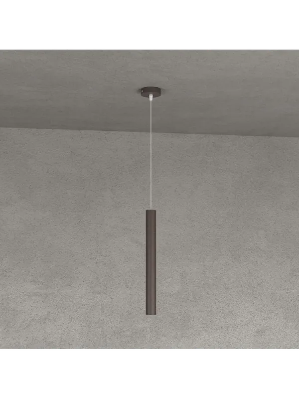 Lampadario a sospensione moderno penisola cucina design marrone 1 luce tpl 0020 Promozione Esclusiva