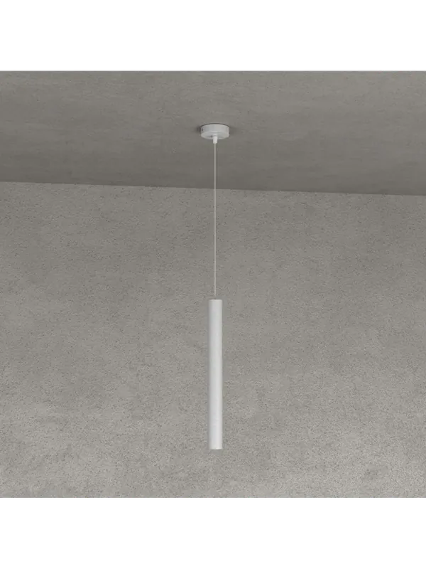 Lampadario a sospensione moderno penisola cucina design grigio 1 luce tpl 0019 Pagamento Sicuro