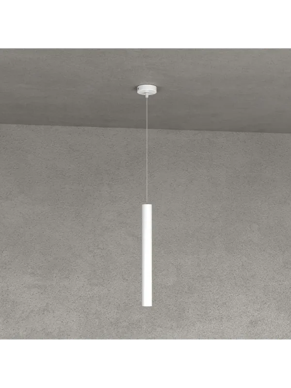 Lampadario a sospensione moderno penisola cucina design bianco 1 luce tpl 0017 Compra Oggi Stesso