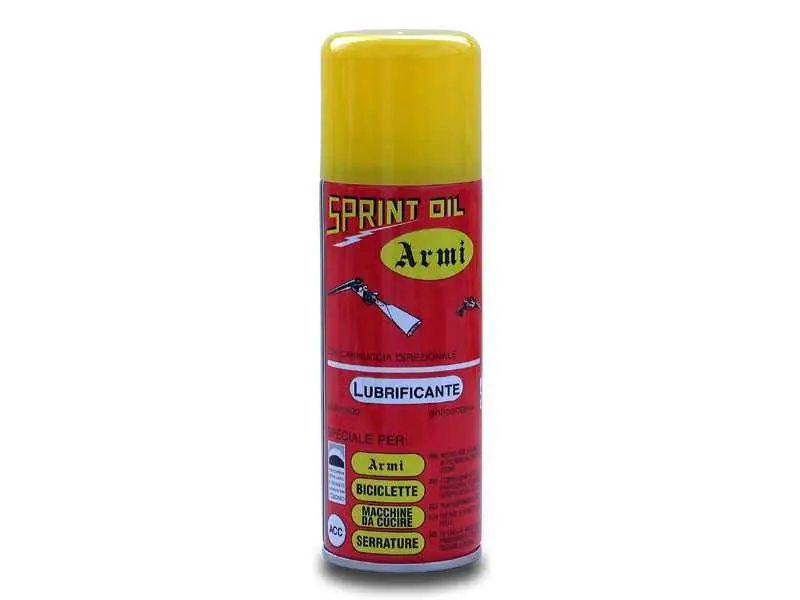 Oliatore lubrificante inodore incolore Sprint Armi spray 200ml Economico