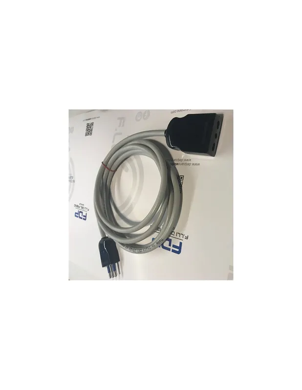 Più Venduto Prolunga elettrica 2mt 3x1 cavo flessibile spina 10a+t presa bipasso