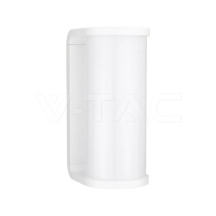 Popolare Applique V-Tac 12W LED da Parete Bianca IP65 - 23759