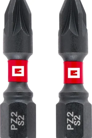 Set 2 Punte Einhell con Doppia Zona di Torsione 30mm - 49132050 Professionale